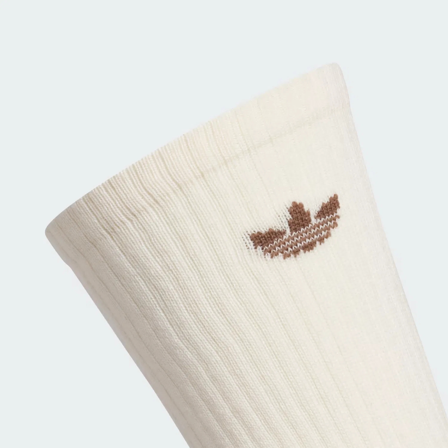 Носки высокие, 6 пар, Trefoil 2.0 Adidas Originals, бежевый/Wonder White/Magic Earth — фото 2