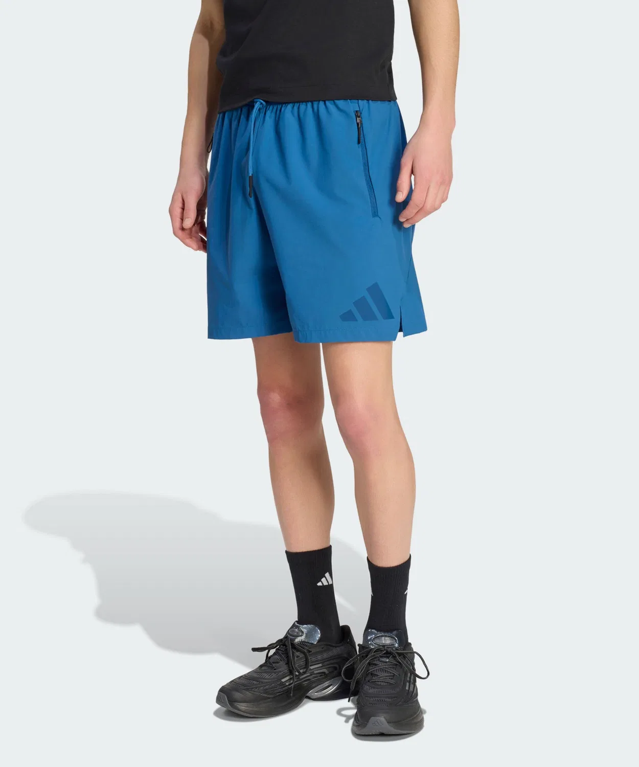 Мужские шорты с регулируемым поясом, модель Z.N.E., Adidas, Blue