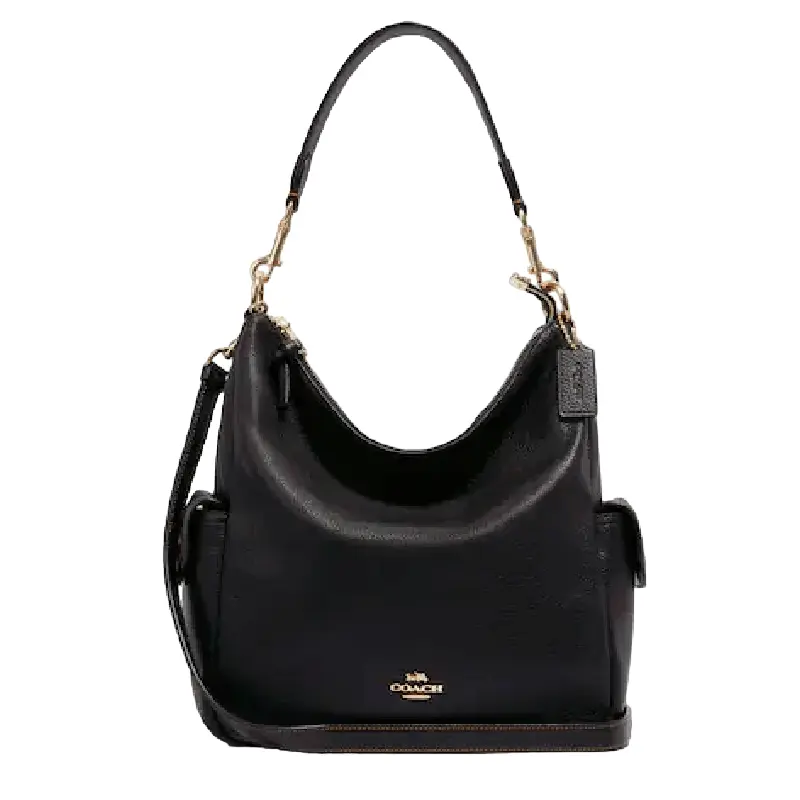 

Сумка Coach Pennie Shoulder Bag, золотой/черный