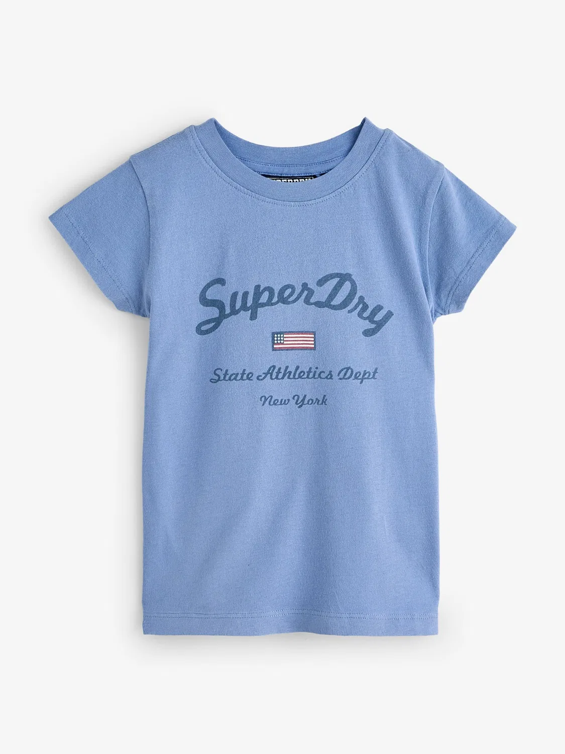 Футболки 3 шт., хлопок Superdry, розовый/синий — фото 2