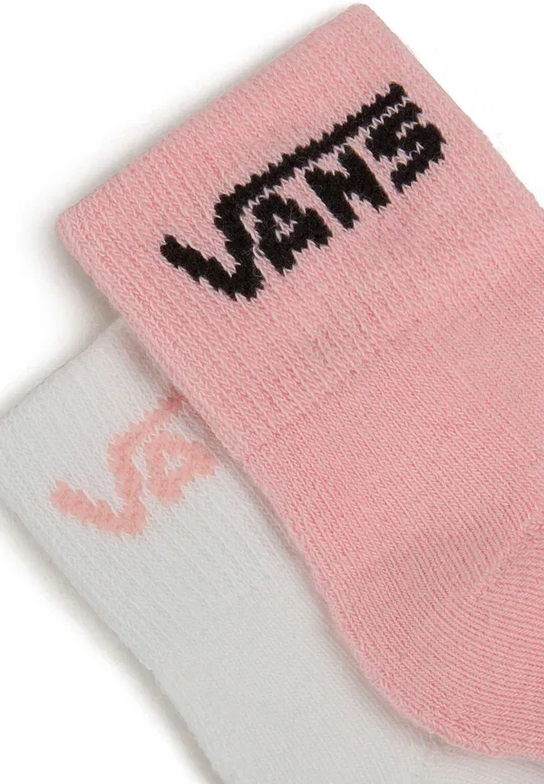 Носки 2-pack из хлопка Vans Medium Pink, розовый — фото 2