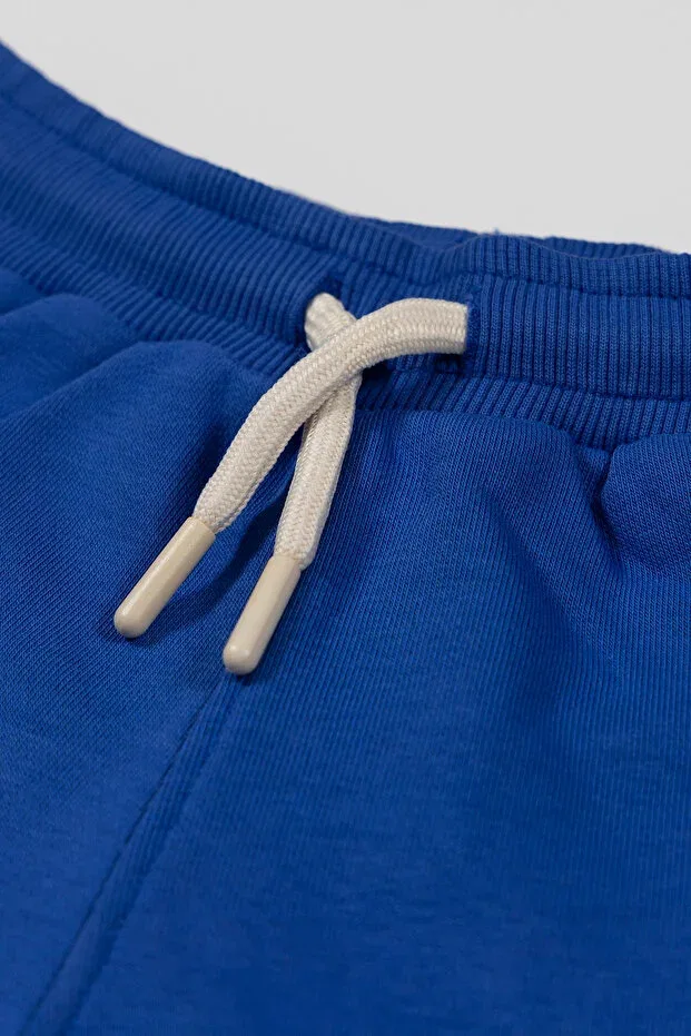 Детские шорты для девочек рифленые Basics Beetlebeez, Blue — фото 3