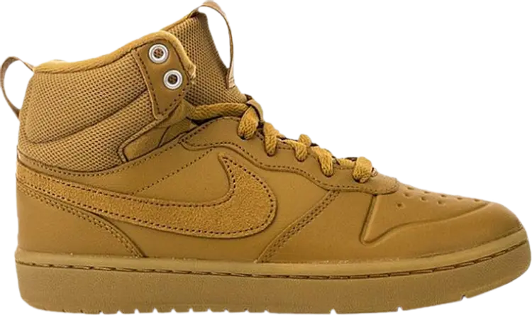 

Кроссовки Nike Court Borough Mid 2 Boot GS 'Wheat', коричневый