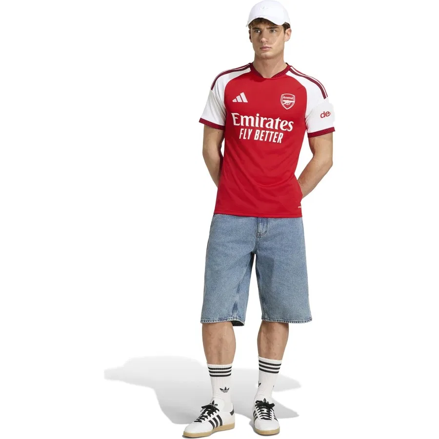 Футболка спортивная с длинным рукавом Arsenal 26/27 Afc H Jsy adidas, Красный — фото 3