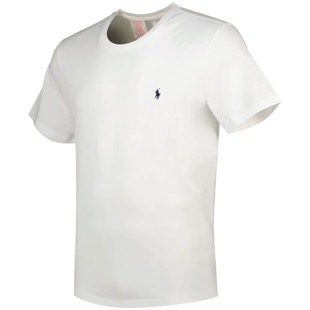 Пижамная футболка с коротким рукавом Polo Ralph Lauren, белый — фото 2
