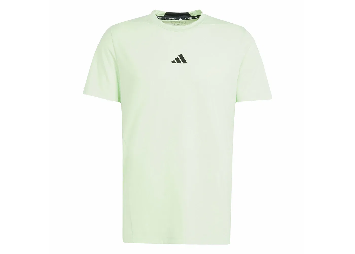 Мужская футболка для тренировок с принтом Designed for Training Workout Tee Adidas, цвет Semi Green Spark