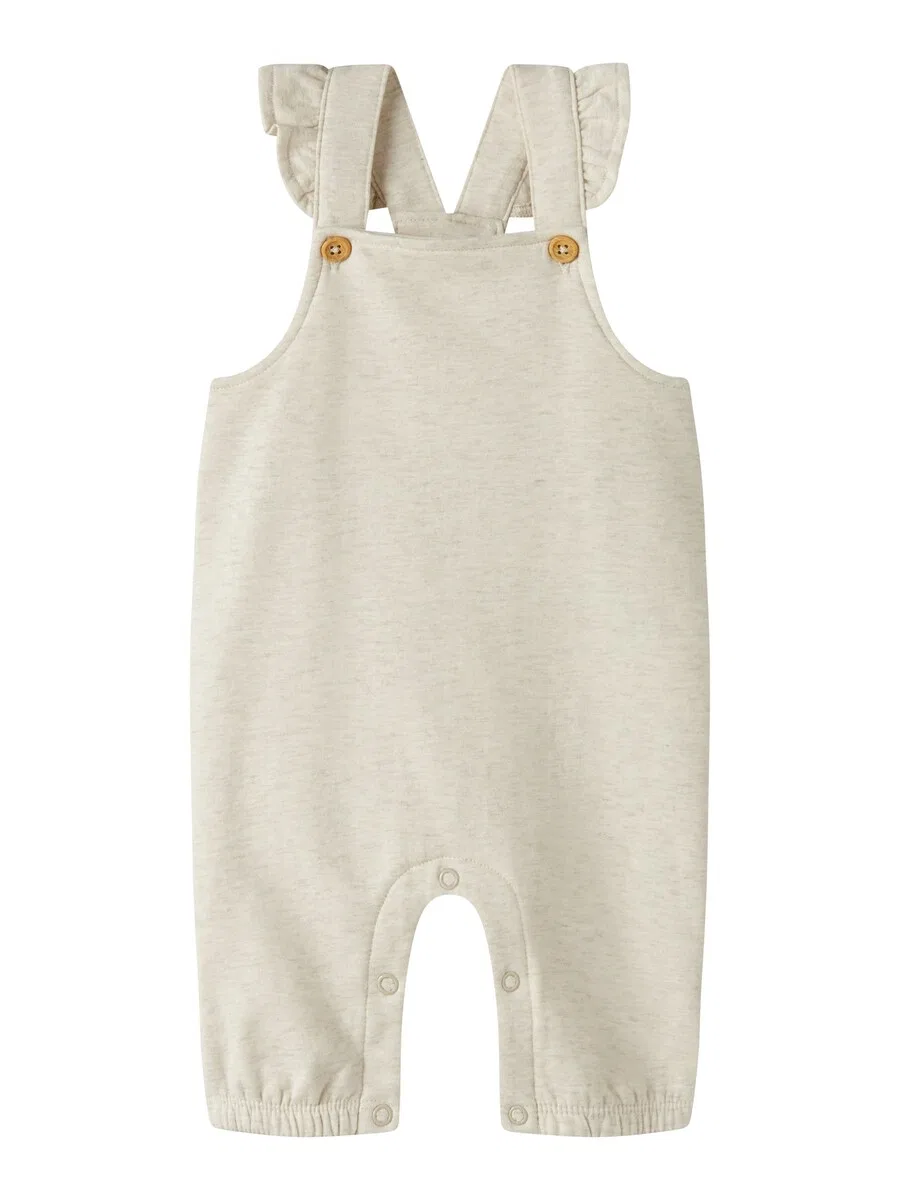 Комбинезон NAME IT Regular Overalls 'NBFNILDA' в бежевом цвете с пятнистым рисунком
