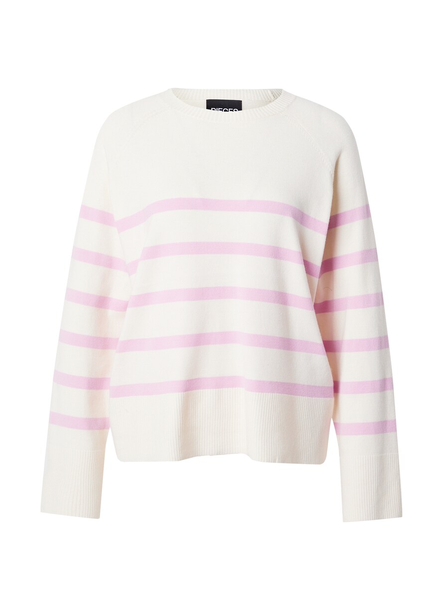 

Тонкий вязаный свитер PIECES Sweater SIA, белый