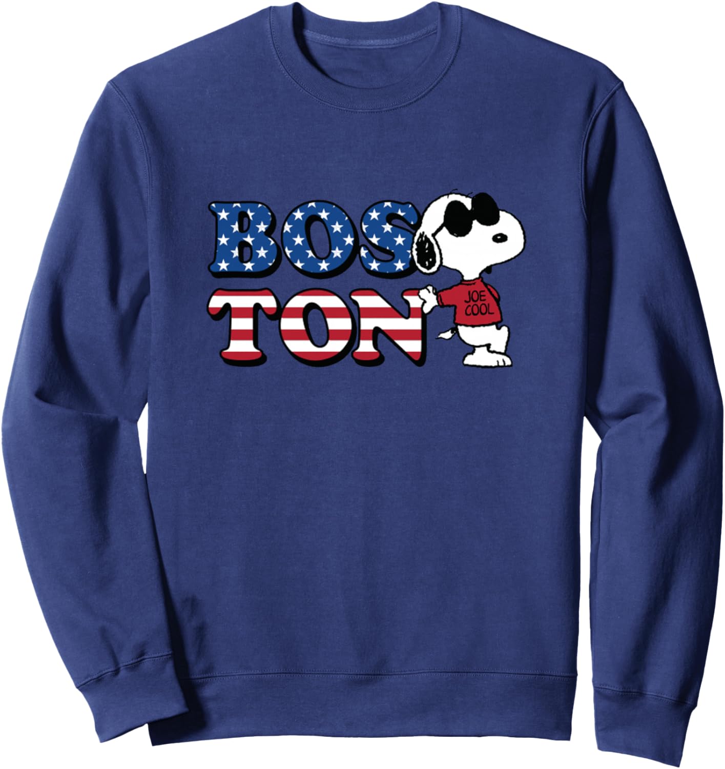

Толстовка Peanuts Boston Snoopy Joecool, синяя