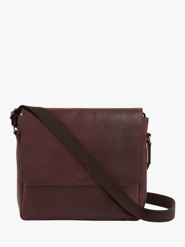 

Кожаная сумка-мессенджер carter OSPREY LONDON, цвет Chestnut