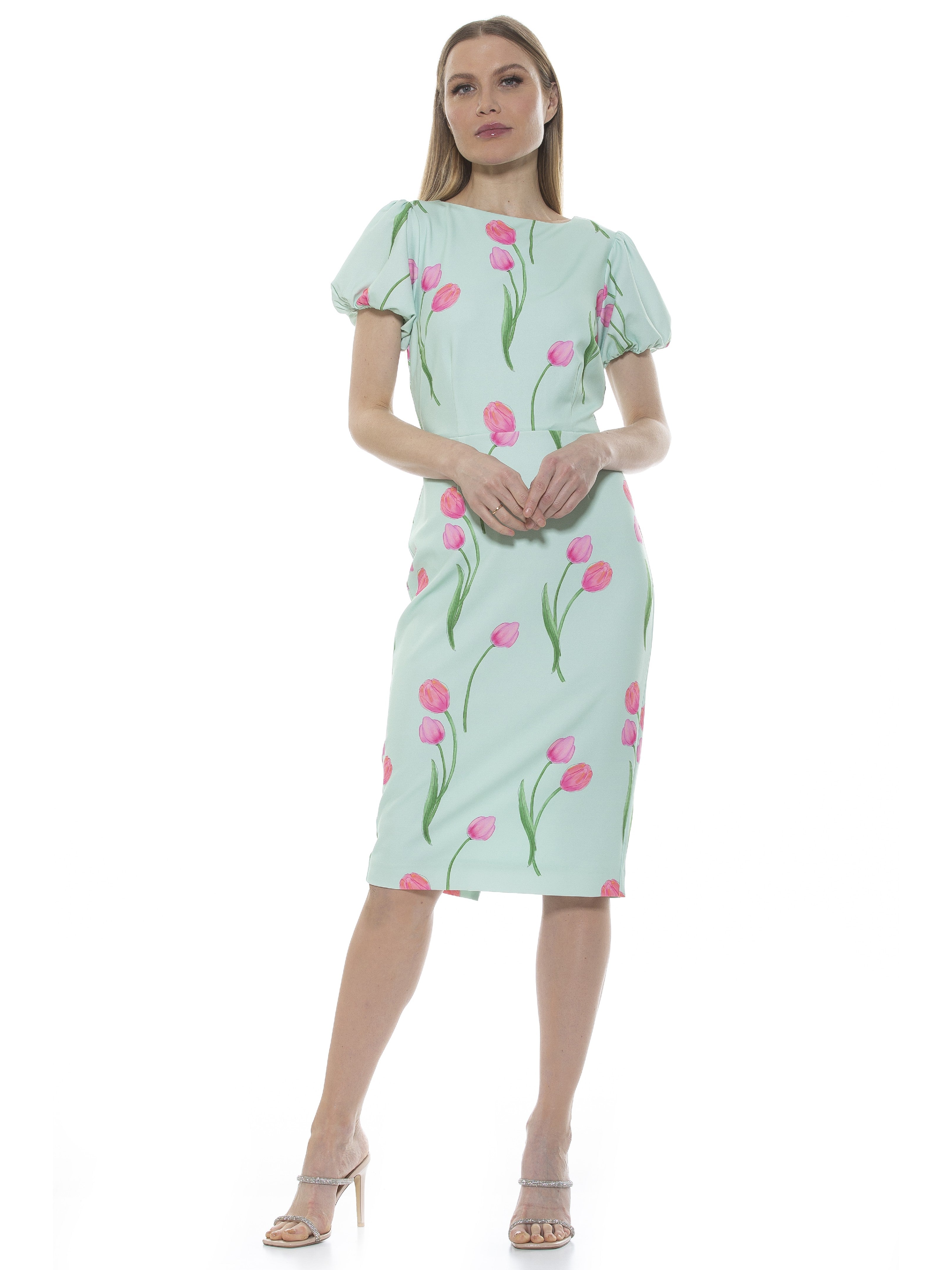 

Платье Одетт ALEXIA ADMOR, цвет mint floral
