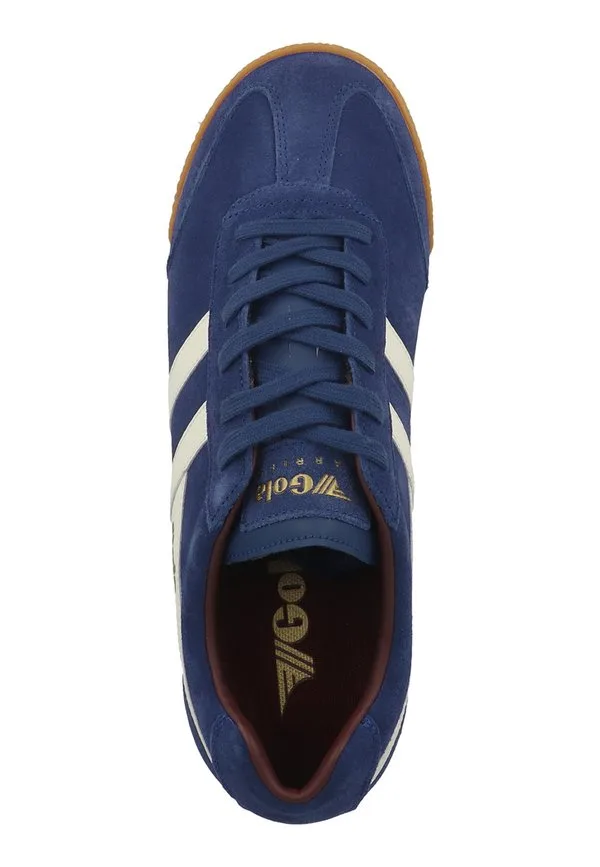 Кроссовки темно-синие белые бордовые Gola, Deep Blue-Off White-Burgundy — фото 3