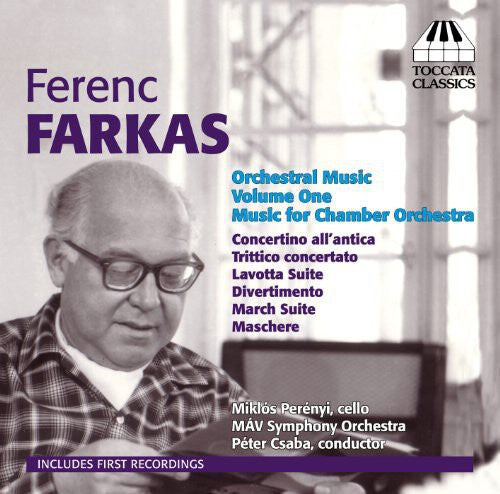 

CD диск Farkas / Perenyi / Mav Sym Orch / Csaba: Orchestral Music 1: Music for Chamber Orchestra