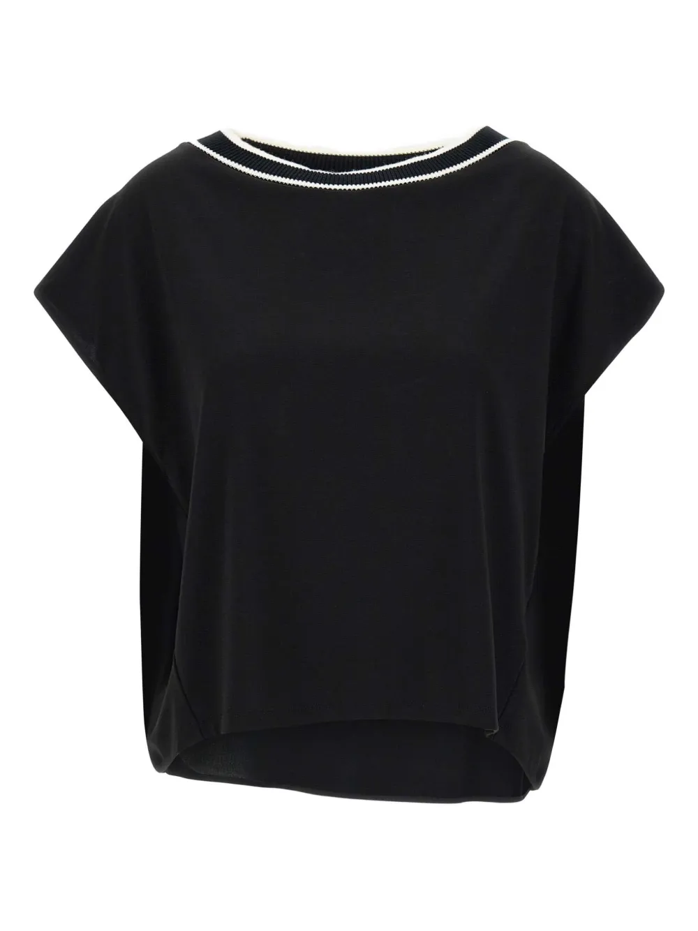 

Футболка с полосками kaos, черный
