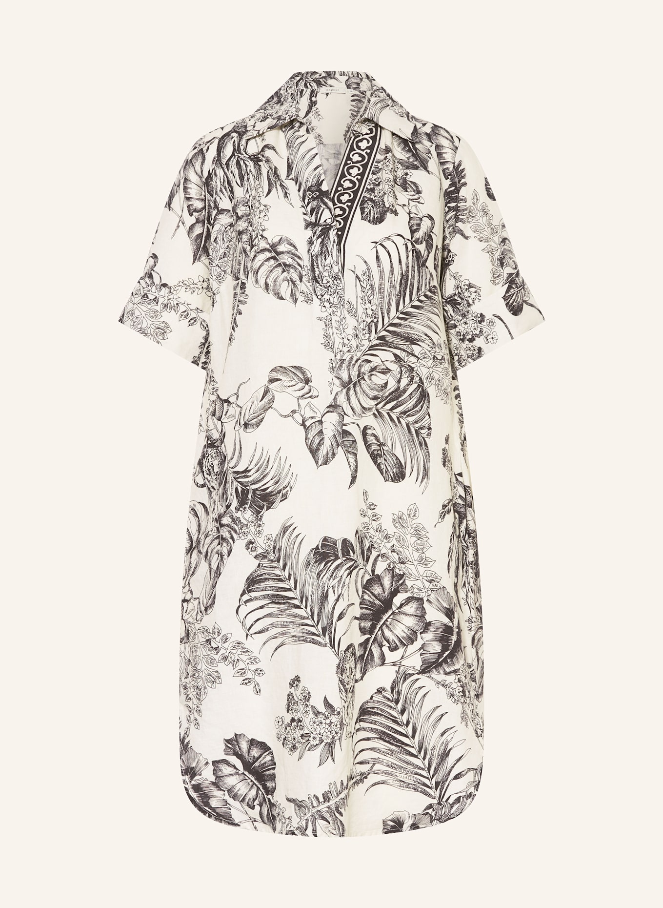 

Льняное платье Angoor, мультиколор