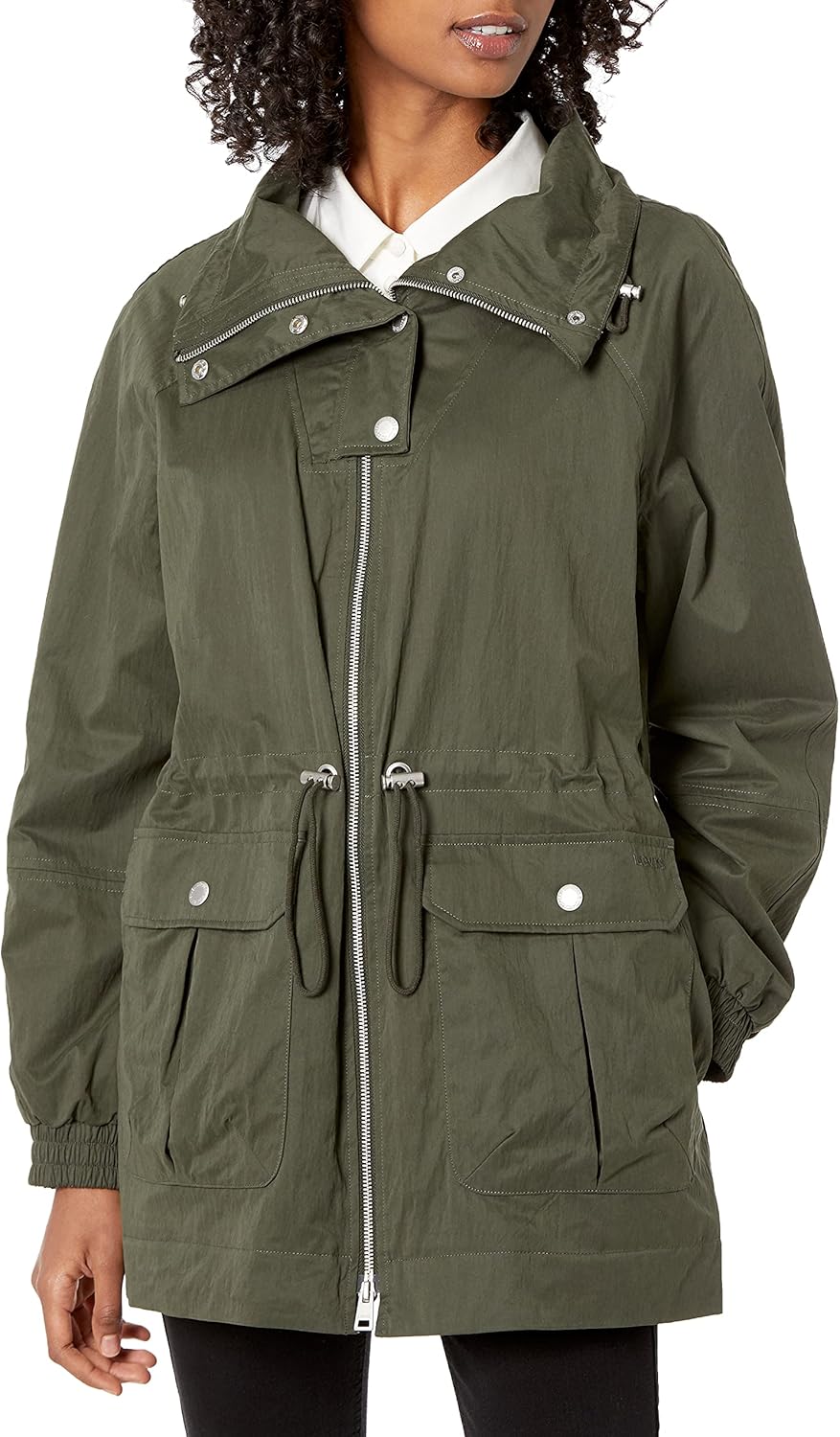 

Levi's Женская хлопковая легкая куртка, Army Green