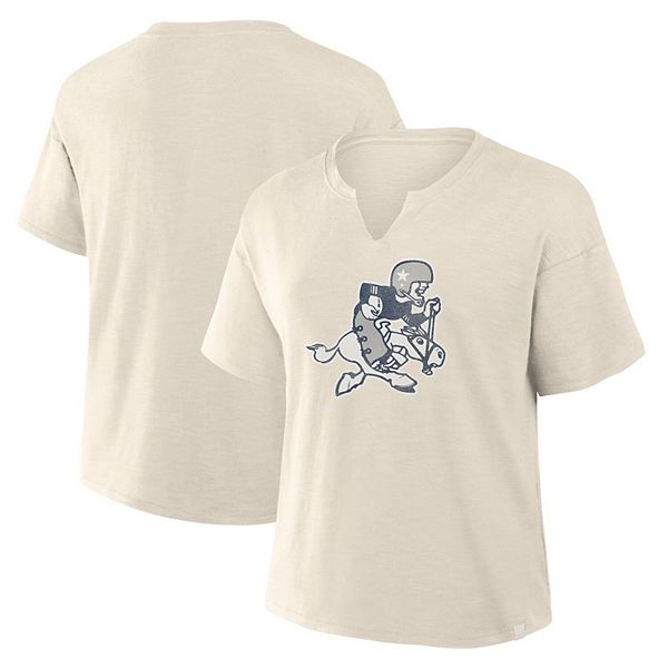 

Женская футболка v-neck cream dallas cowboys slub Fanatics