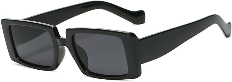 

Модные солнцезащитные очки для женщин и мужчин, винтажные прямоугольные солнцезащитные очки, классические солнцезащитные очки, трендовые очки с градиентным переходом, защита от ультрафиолета UV400 KTUCN, Black Grey