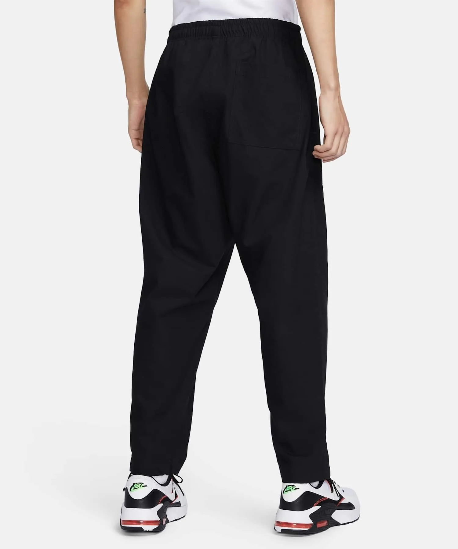 Мужские штаны из 100% хлопка Nike Club FN3097-010 черные — фото 2