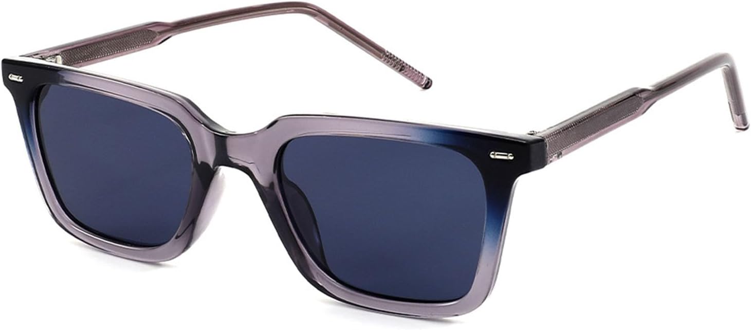 

Поляризованные солнцезащитные очки TR90 для женщин - ретро-оправа квадратной формы, классические очки с защитой от УФ-излучения UV400, легкие, подходят для вождения Bubmari, C