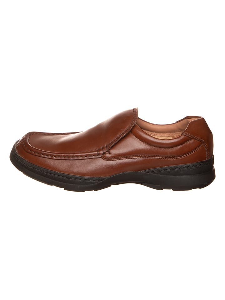 

Тапочки Clarks Leder-Slipper Line Free, коричневый