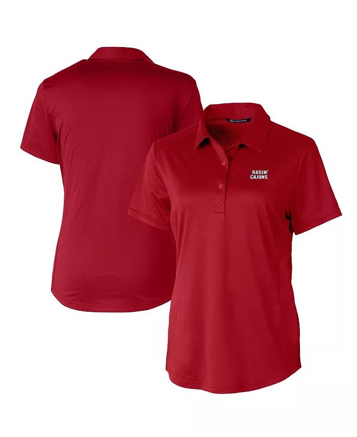 

Женский текстурированный топ-поло Cardinal Louisiana Ragin' Cajuns Prospect Stretch Cutter & Buck