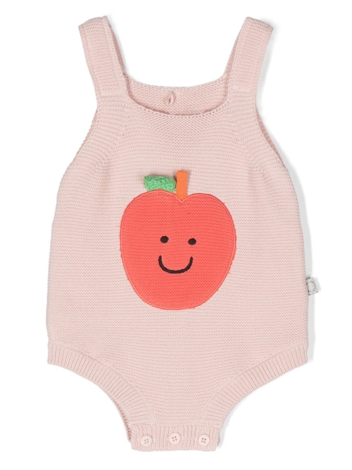 

Stella McCartney Kids трикотажное боди с аппликацией, розовый