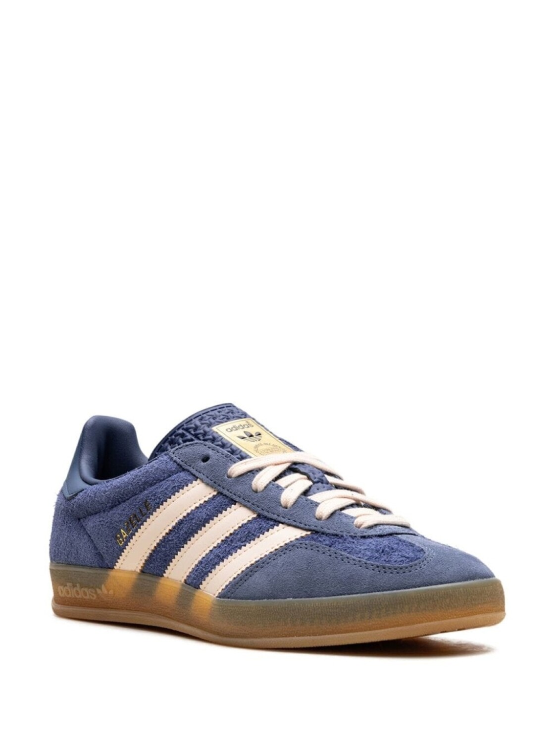 Кроссовки Adidas Gazelle Indoor "Dark Blue Suede", синий — фото 2