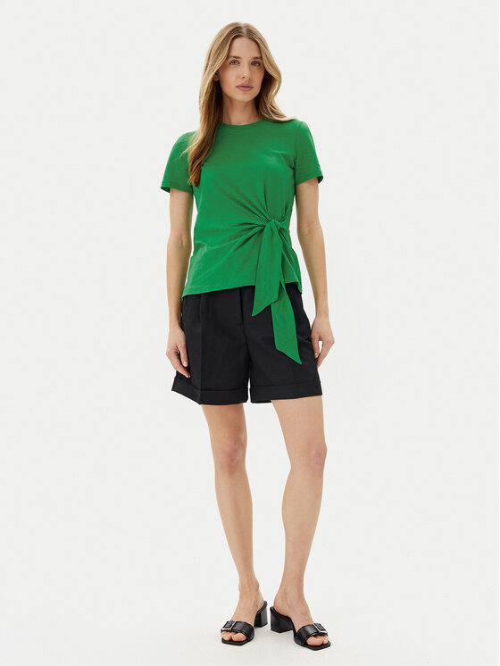 Футболка обычного кроя WW0WW44559 Tommy Hilfiger, зеленый — фото 2