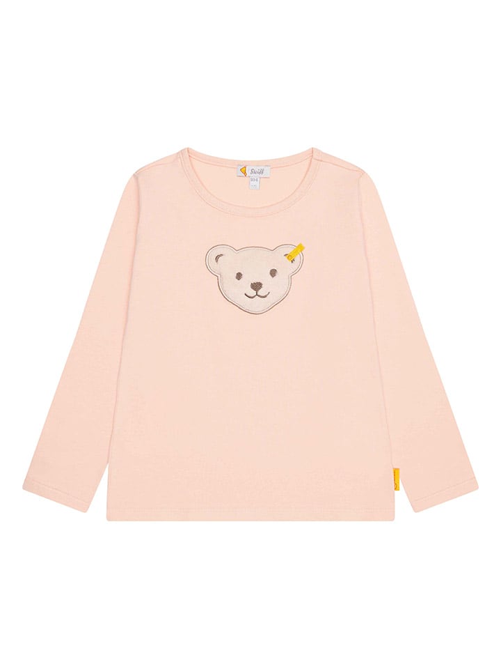 

Лонгслив Steiff Longsleeve, розовый