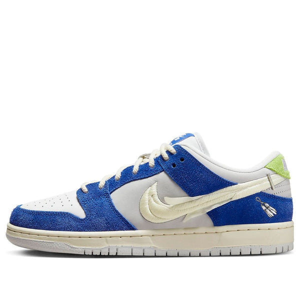 

Кроссовки sb dunk low pro 'fly streetwear gardenia' Nike, синий