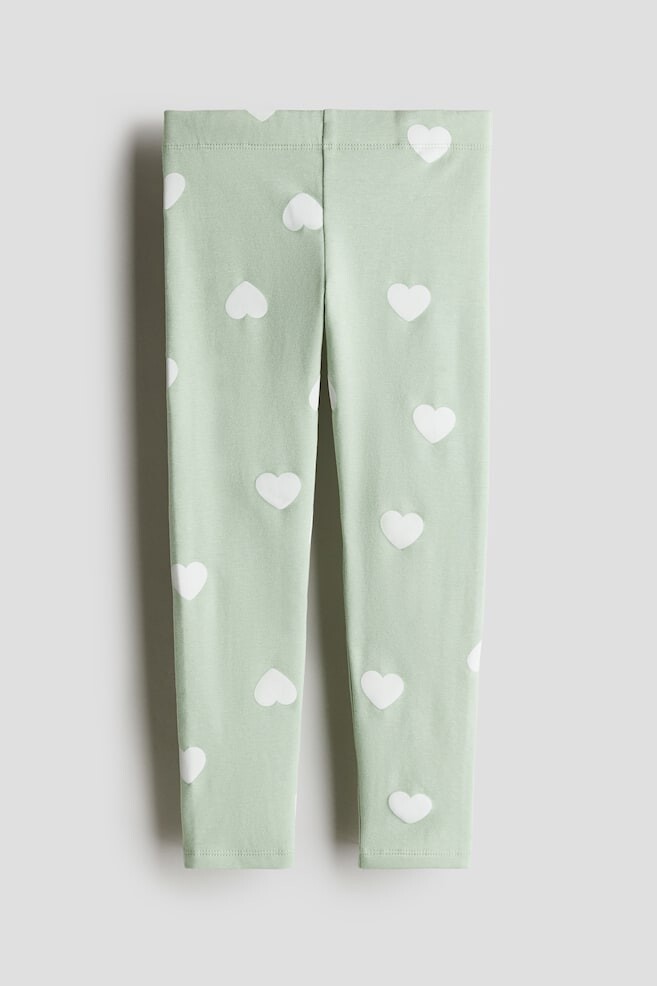 

Леггинсы с начесом внутри H&M, зеленый