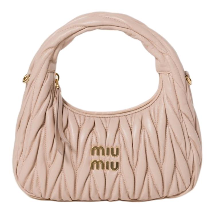 

MIU MIU Кожаная сумка-полумесяц