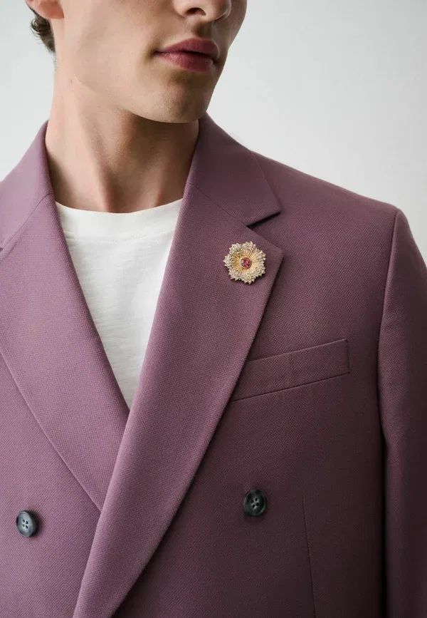 Пиджак Next, mauve purple, сиреневый — фото 3