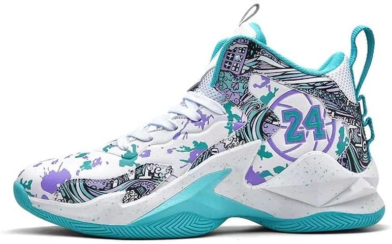 

Мужские баскетбольные кроссовки с модным принтом Fazitiao, синий