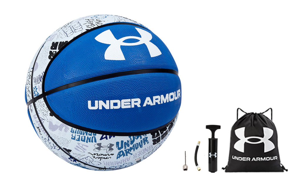 

Under Armour Граффити китайский резиновый баскетбольный мяч white blue размер 7 мяч для тренировок unisex