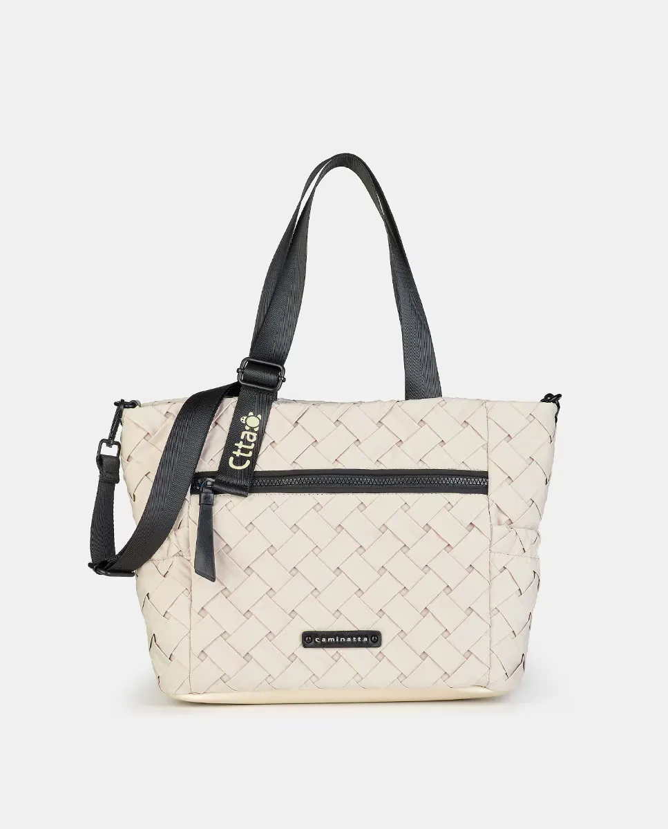 

Сумка Shopping en color mostaza Caminatta, бежевый