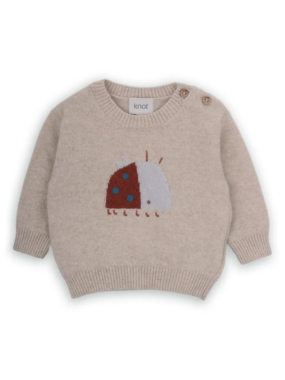 

Свитер Ladybird Knot, коричневый