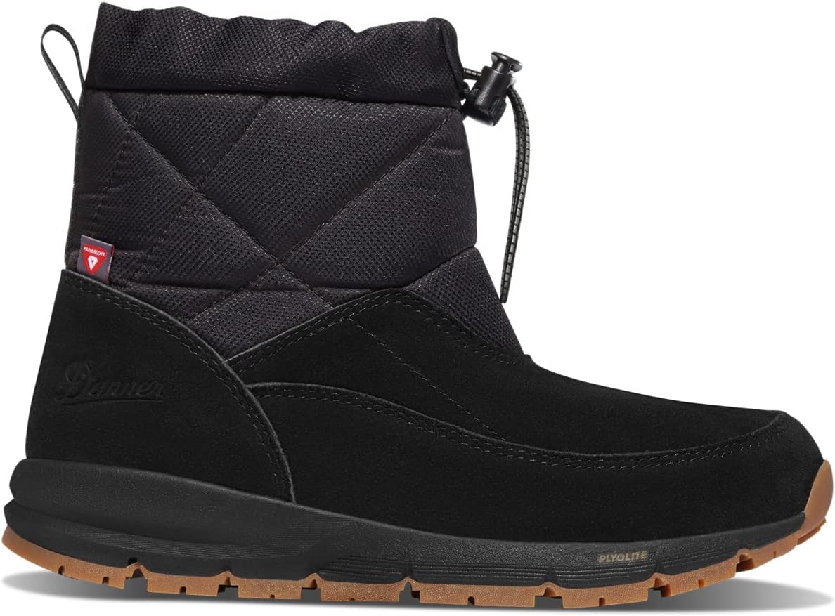 Женские зимние сапоги Danner Cloud Cap 400G черный замш — фото 3