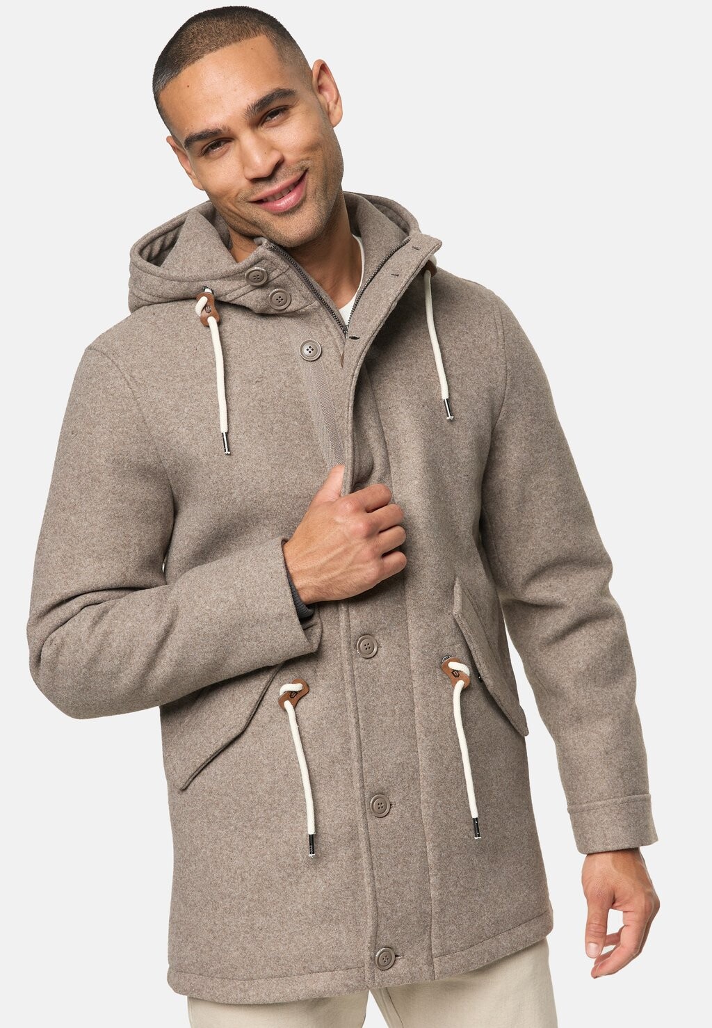 

Зимнее пальто INCHRISTOF INDICODE JEANS, цвет otter