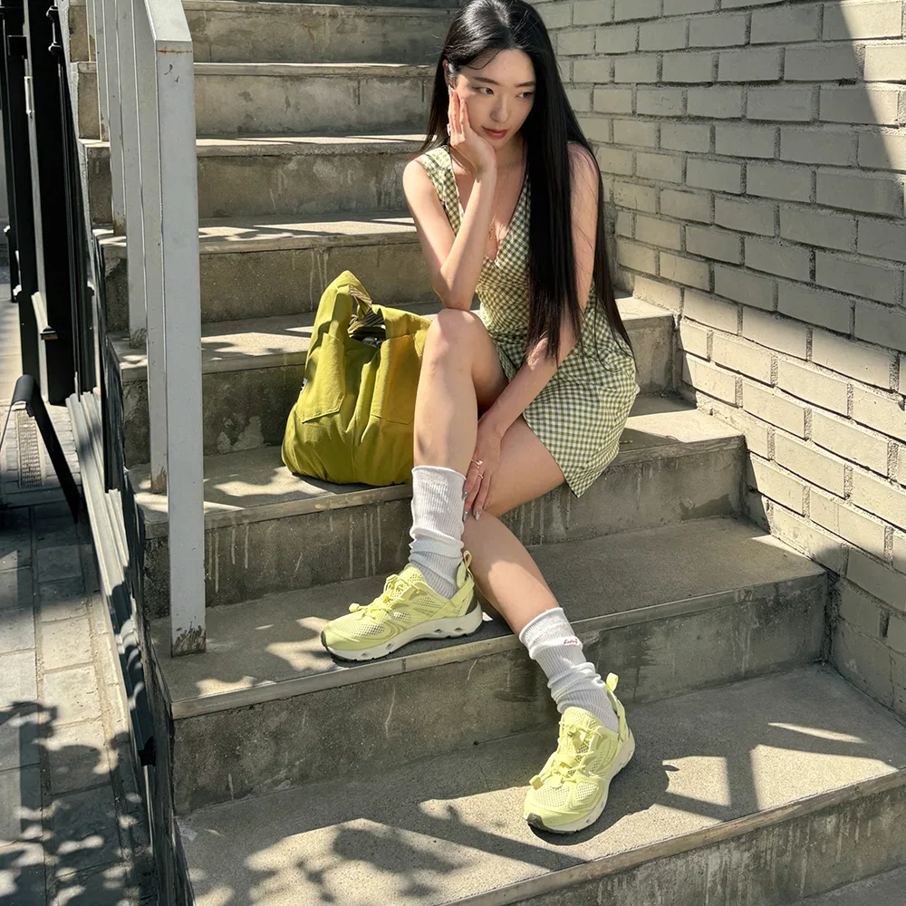 Мужские сандалии Sleek Wavy V3 жёлтые от Fila