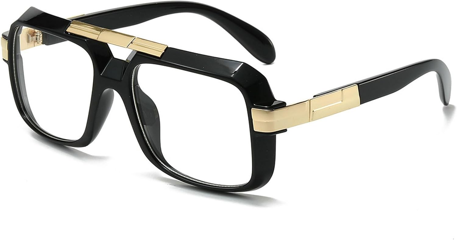 

Популярные модные солнцезащитные очки-пилот для женщин, ретро, ​​массивные, дизайнерские, мужские, панк, градиентные, UV400, большие солнцезащитные очки N45 mincl, Black Clear