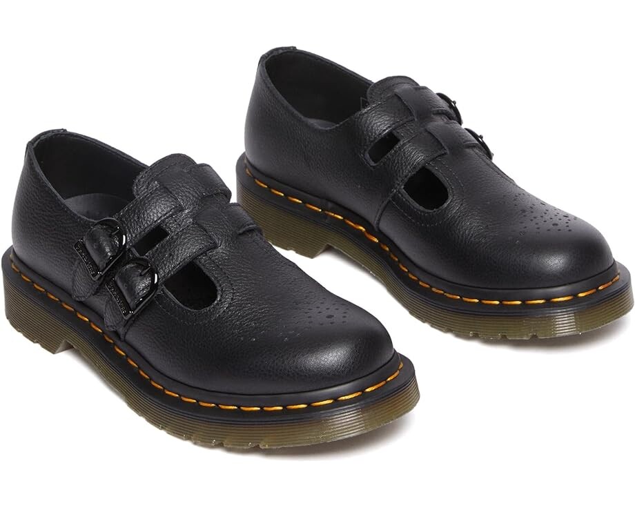 

Туфли на плоской подошве Dr. Martens 8065 Mary Jane, цвет Black Virginia