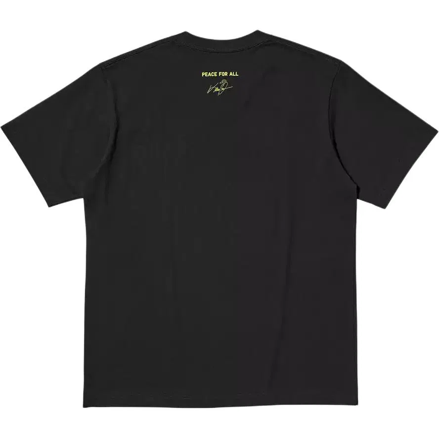 Футболка Peace For All Collection SS26, UNIQLO, Black — фото 3