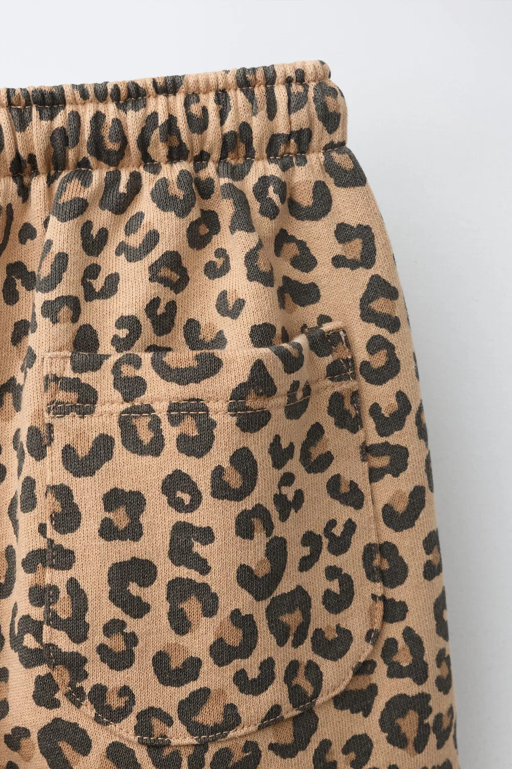 Плюшевые брюки с принтом в виде воздушных шаров. ZARA, Ochre — фото 4