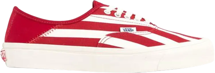 

Кеды Vans OG Style 43 LX Pinstripe Red, красный