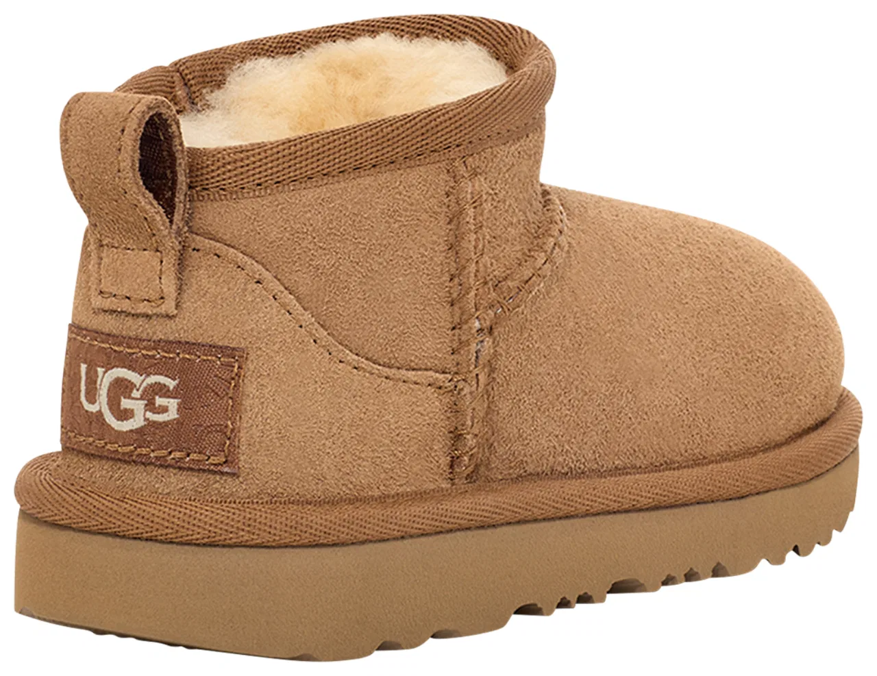 Детские ботинки Classic Ultra Mini UGG, цвет Chestnut — фото 3