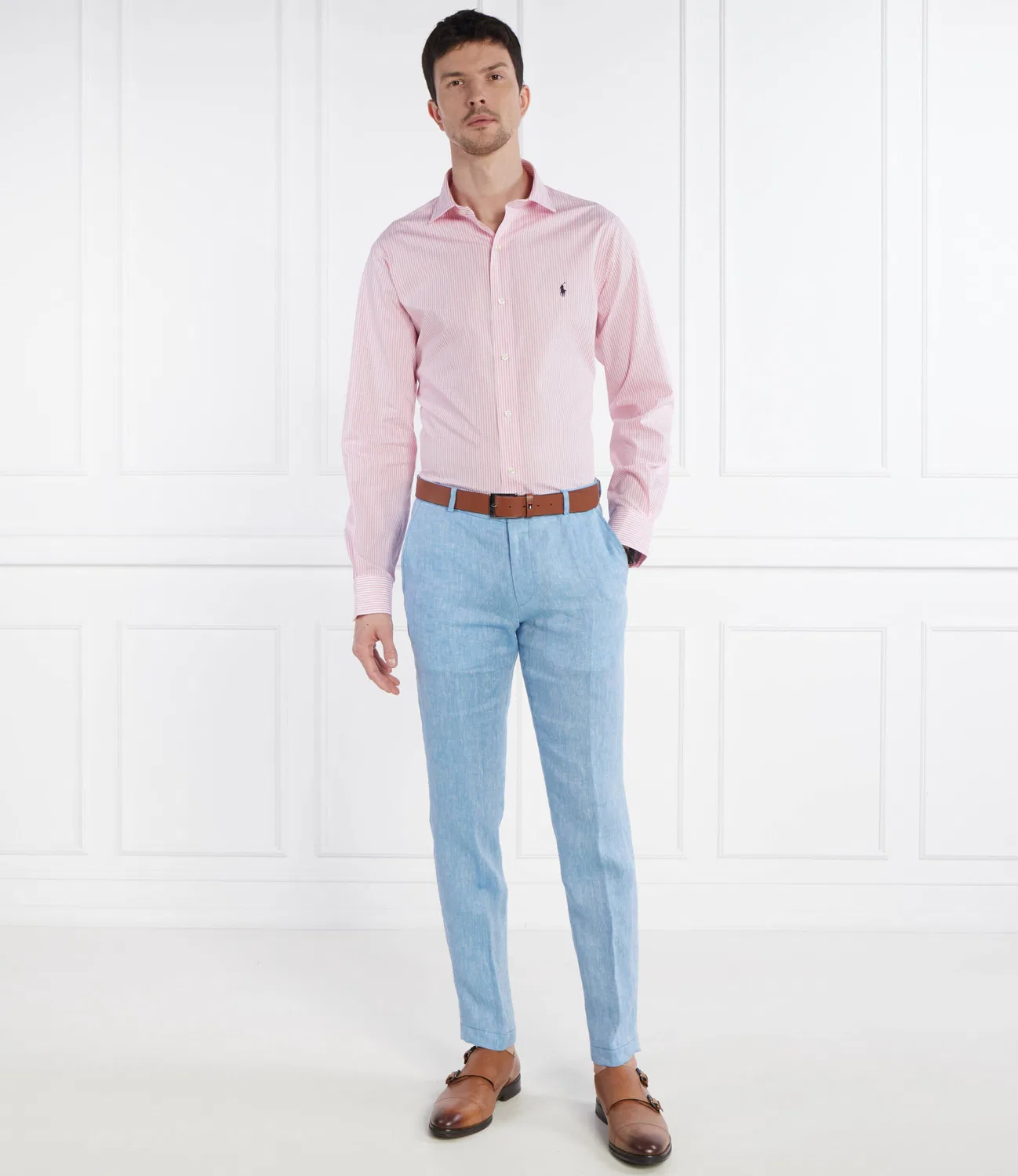 Рубашка с длинным рукавом Polo Ralph Lauren, Rosa — фото 2