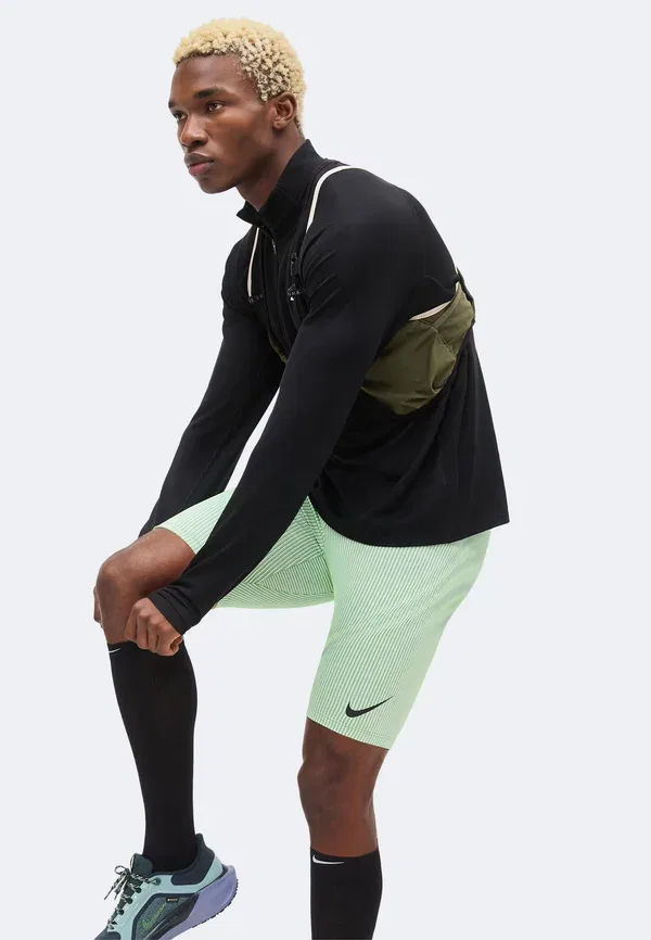 Шорты беговые Dri-fit Trumpi begimo sortai Nike Performance, Lime Blast/Steam/Light Silver/Black, черный — фото 4