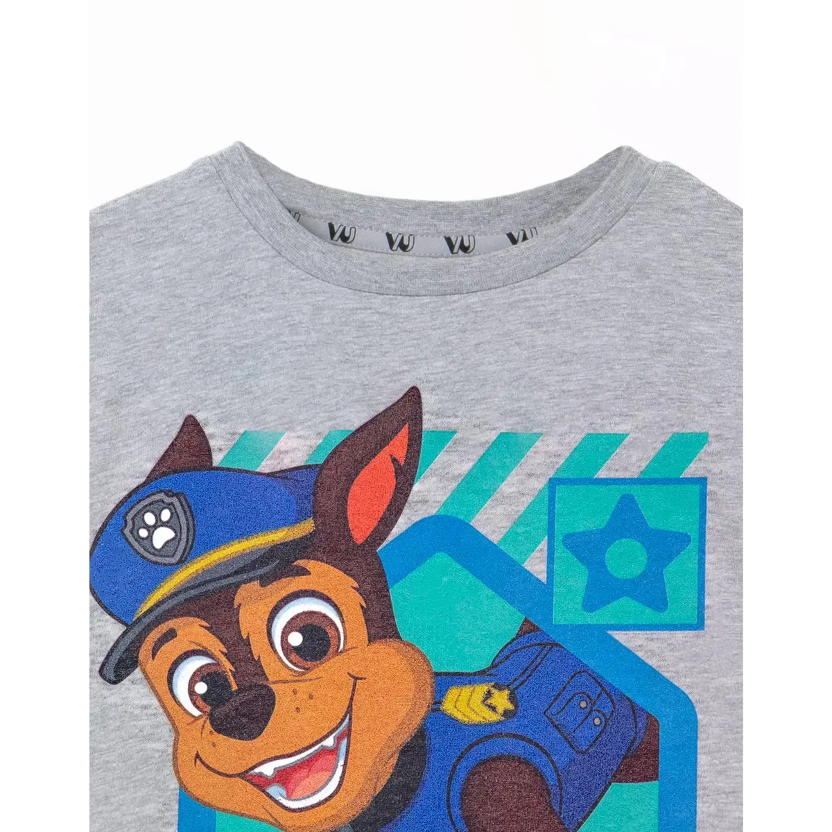 Детская футболка с коротким рукавом Chase Paw Patrol, Grey — фото 3